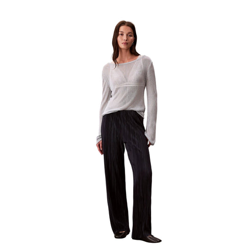Calvin Klein Pantaloni Pantalone Donna plisse pull on S - Francavilla Moda